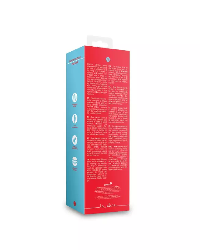 Vibrateur Point G en Silicone Loveline by Shots pour stimulation intense-3