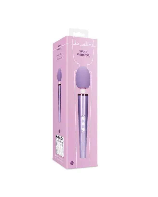 Image du vibrateur wand de Loveline by Shots, design élégant et puissance ajustable-2