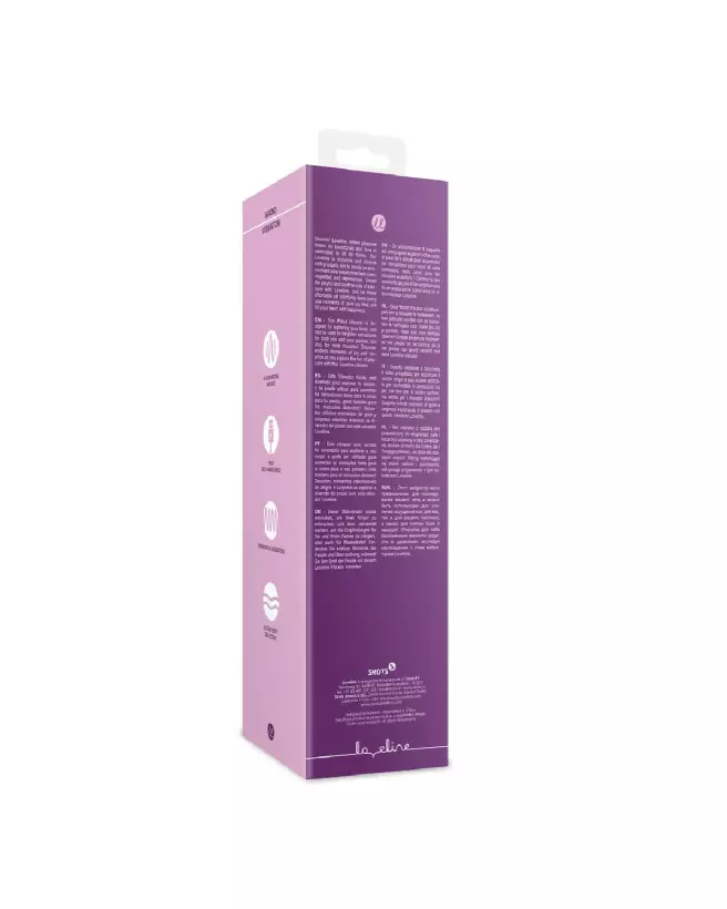 Image du vibrateur wand de Loveline by Shots, design élégant et puissance ajustable-3