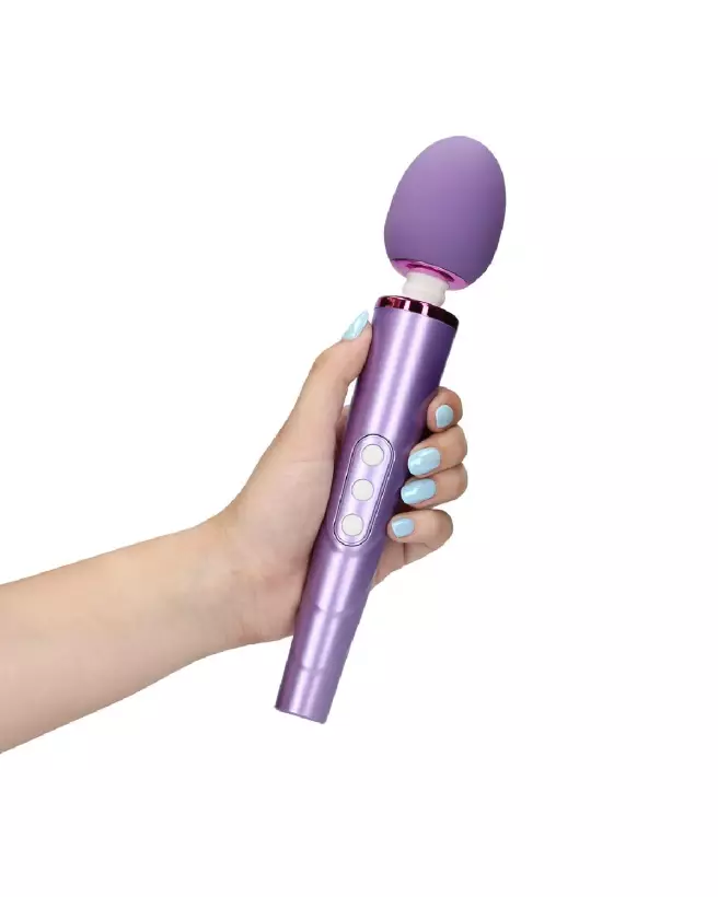 Image du vibrateur wand de Loveline by Shots, design élégant et puissance ajustable-7