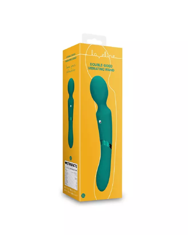 Wand Vibrant Double Face Loveline by Shots pour massage et plaisir-2