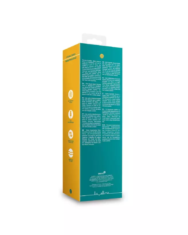 Wand Vibrant Double Face Loveline by Shots pour massage et plaisir-3