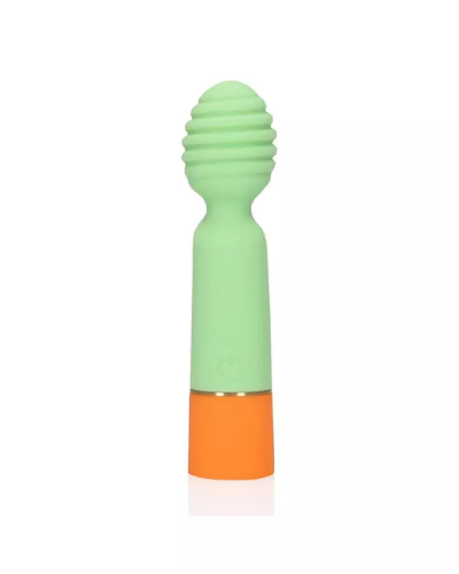 Mini-Vibrateur Strié USB Loveline by Shots pour plaisir discret et recharge pratique-1