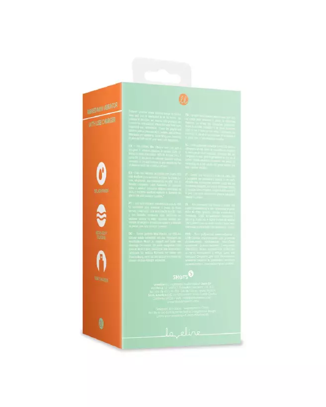 Mini-Vibrateur Strié USB Loveline by Shots pour plaisir discret et recharge pratique-3