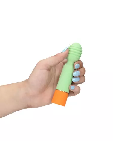 Mini-Vibrateur Strié USB Loveline by Shots pour plaisir discret et recharge pratique-7
