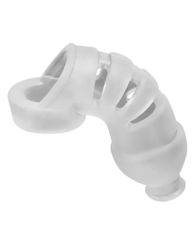 Image de la cage de chasteté Lockdown Ventilated Ice de Hunkyjunk-1