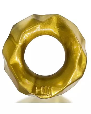 Image du Cockring Fractal de Hunkyjunk en bronze, confort et performance optimisés-1