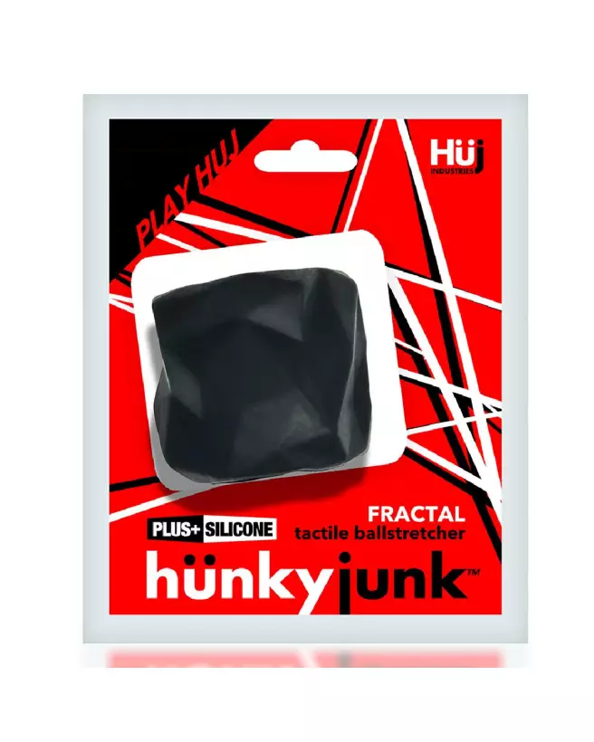Image du Fractal Tactile Ballstretcher Tar Ice par Hunkyjunk, anneau pénien extensible pour endurance-2