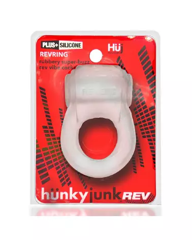 Revring Reverb Vibe Ring Clear Ice Blue par Hunkyjunk - Confort et esthétique optimisés-2
