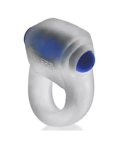 Revring Reverb Vibe Ring Clear Ice Blue par Hunkyjunk - Confort et esthétique optimisés-3