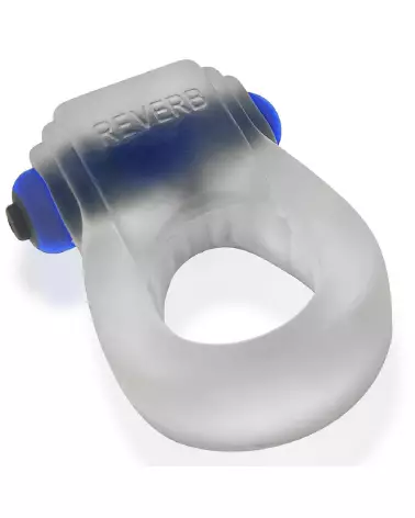 Revring Reverb Vibe Ring Clear Ice Blue par Hunkyjunk - Confort et esthétique optimisés-4