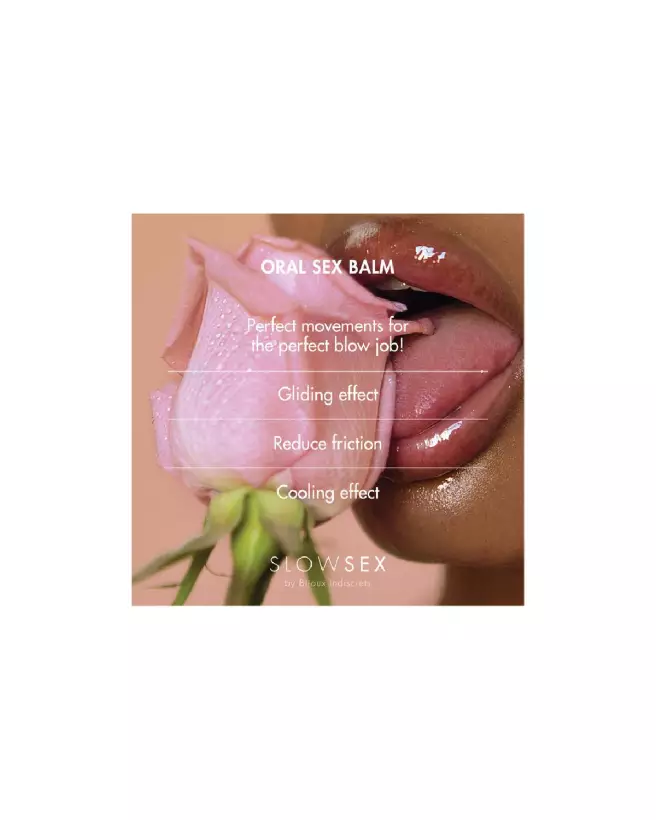 Baume Oral Sex Slow Sex Bijoux Indiscrets 10 ml Plaisir Oral-5