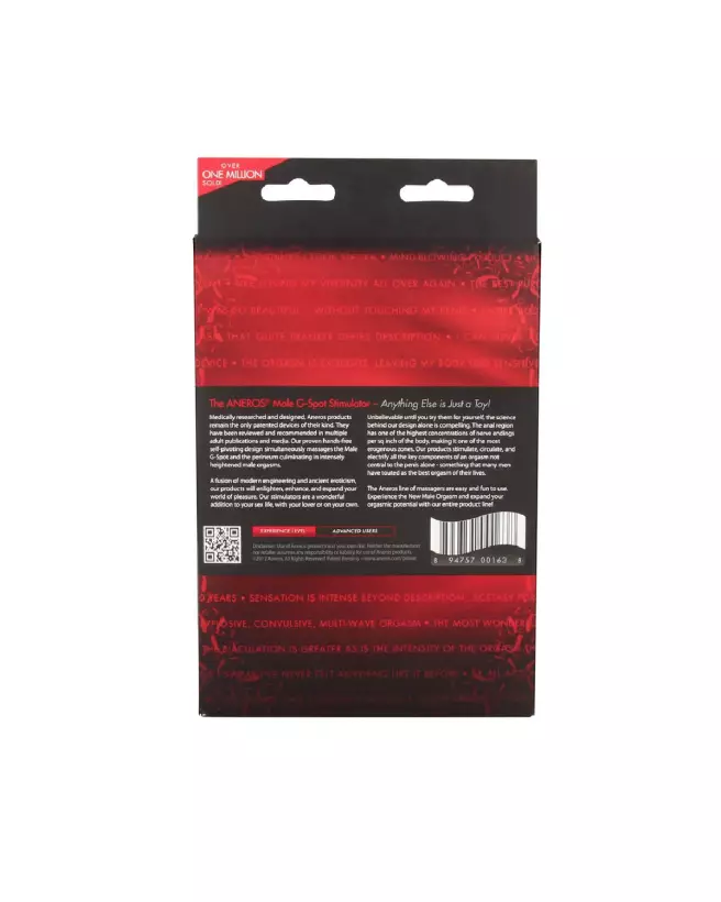 Aneros Progasm Red Ice Stimulateur de Prostate Point G Masculin-4