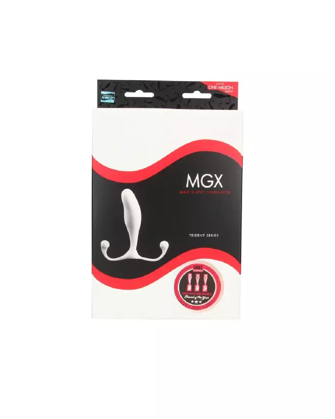 Image du MGX Trident Blanc d'Aneros, stimulateur prostatique de qualité-3