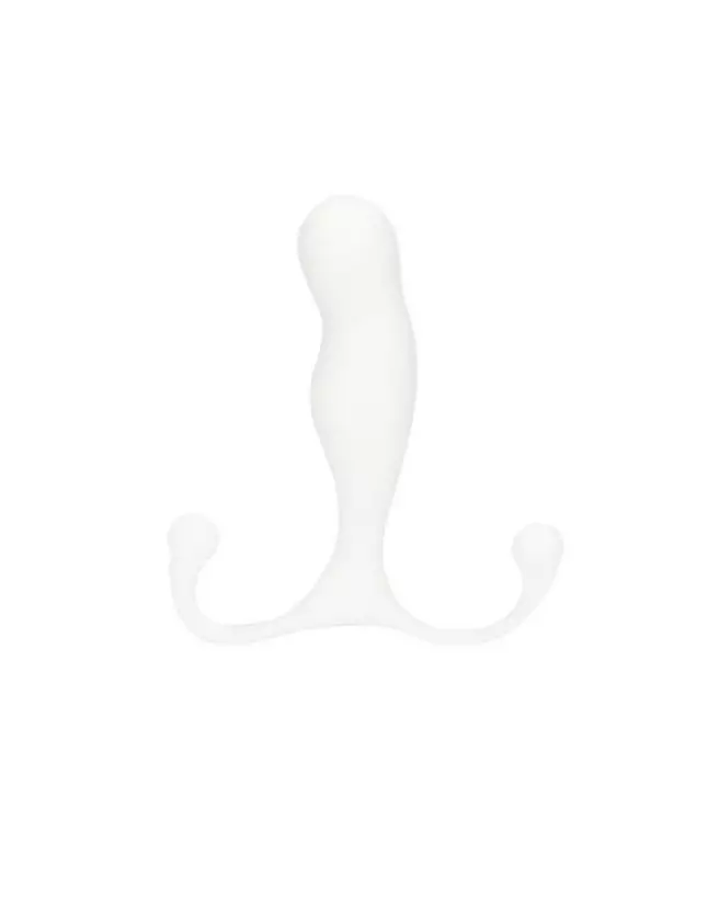Image du Stimulateur Prostate Maximus Trident Blanc d'Aneros - Confort et Efficacité-1