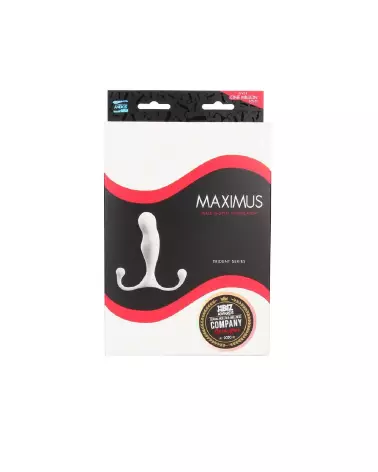 Image du Stimulateur Prostate Maximus Trident Blanc d'Aneros - Confort et Efficacité-3