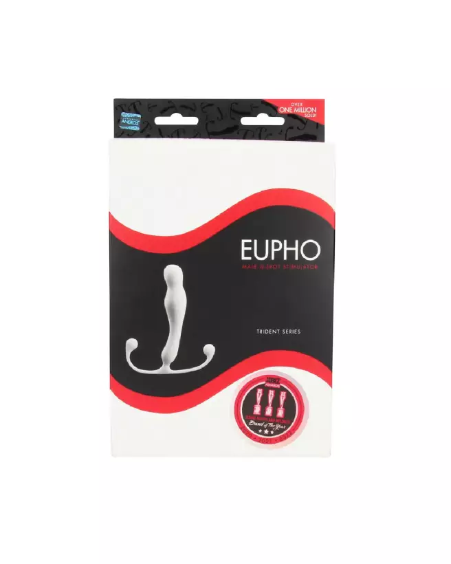 Image du Eupho Trident Blanc d'Aneros, stimulateur prostatique de haute qualité-3