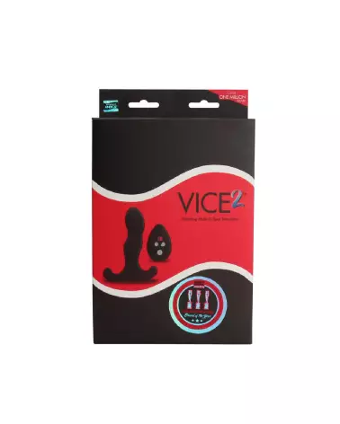 Image du stimulateur prostatique Vice 2 d'Aneros en noir - Vibrations et stimulation du point G masculin-3