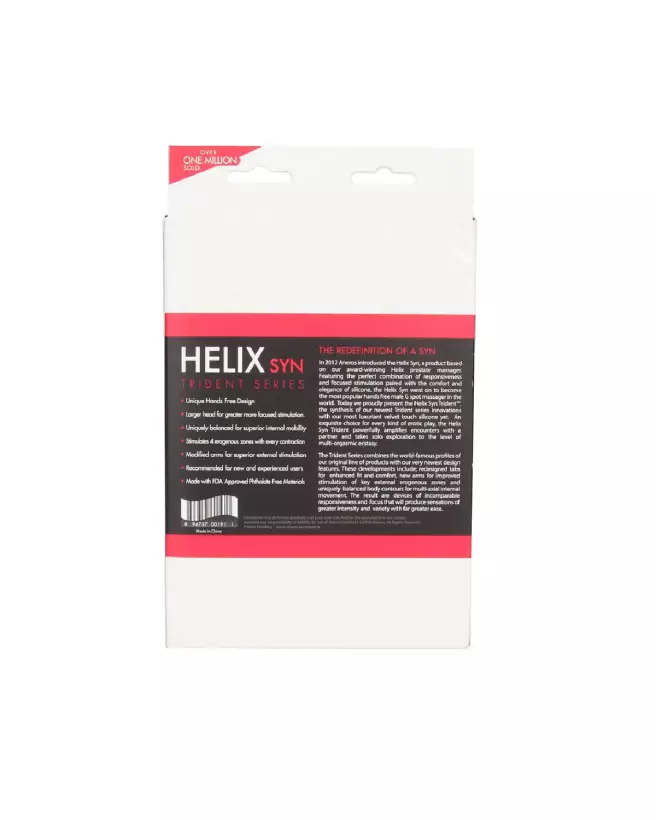 Helix Syn Trident stimulateur prostatique noir Aneros pour homme-4