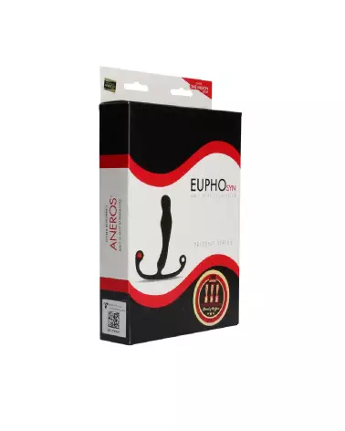 Image du stimulateur prostatique Eupho Syn Trident Noir par Aneros pour une performance optimale-2