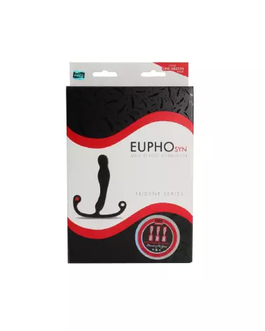 Image du stimulateur prostatique Eupho Syn Trident Noir par Aneros pour une performance optimale-3