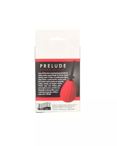 Image du Prelude Enema Bulb Kit Rouge par Aneros pour hygiène intime-4