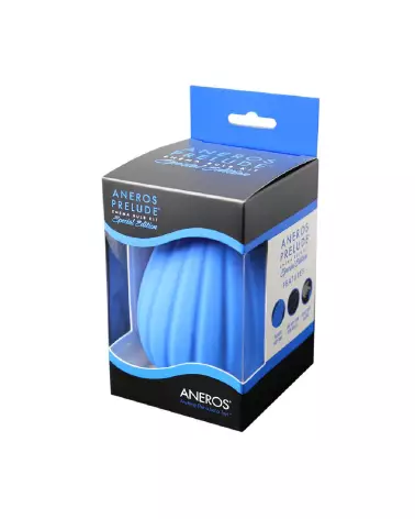 Image Poire à Lavement Aneros Bleue pour Hygiène Intime-2