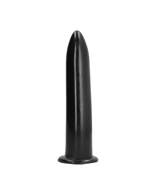 Dildo XXL All Black 20 cm en silicone réaliste-1
