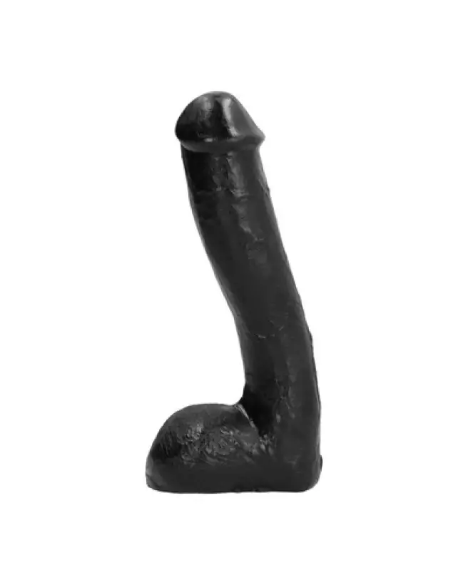 Dildo XXL All Black de 9 pouces pour sensations intenses-1
