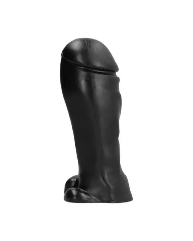 Dildo XXL All Black 22 cm réaliste et souple pour plaisir intense-1