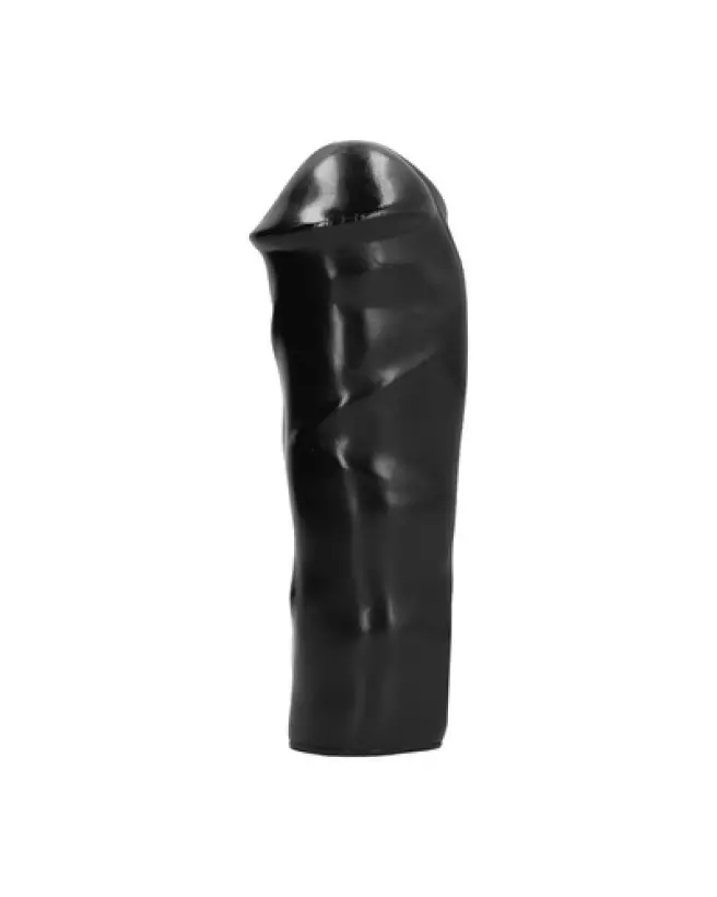 Dildo XXL All Black 20 cm ergonomique et robuste pour plaisir maximal-1