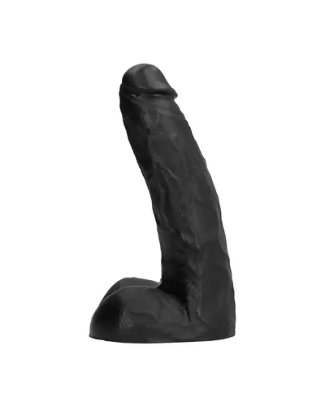 Dildo XXL All Black 22 cm pour sensations maximales-1