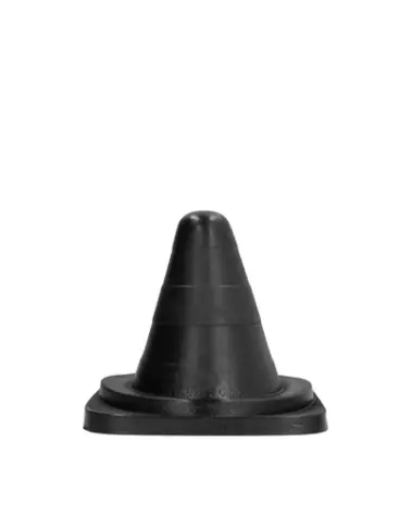 Dildo All Black XXL 19 cm robuste et réaliste-1