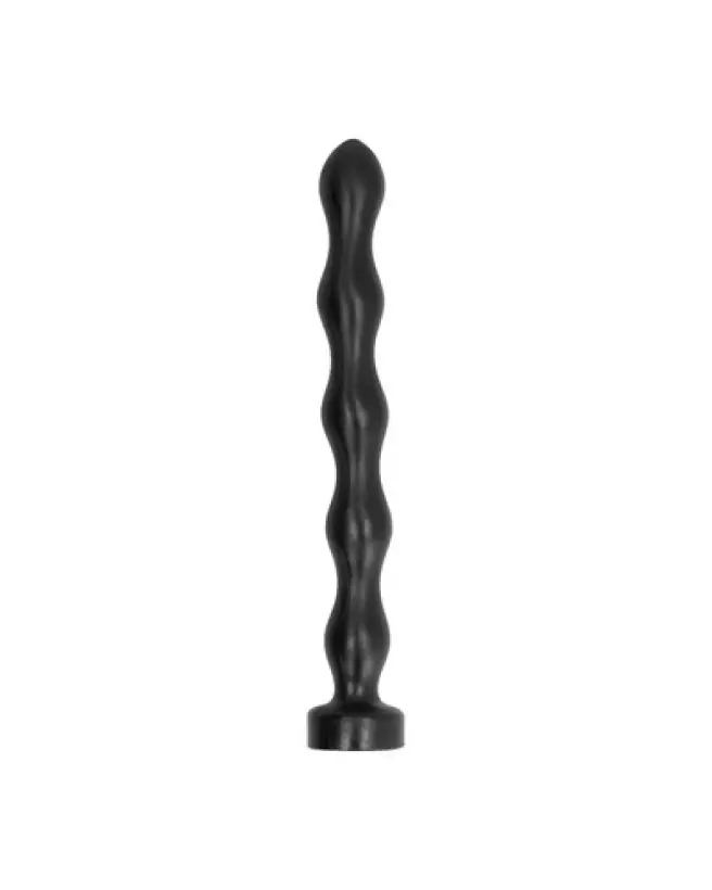 Gode XXL All Black 41 cm réaliste pour plaisir intense-1