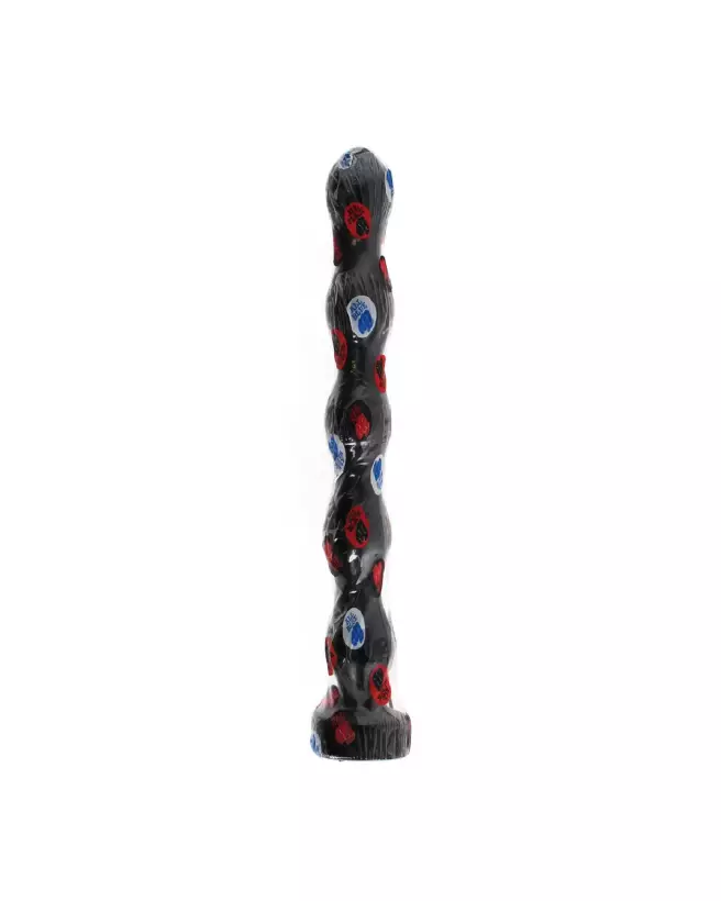 Gode XXL All Black 41 cm réaliste pour plaisir intense-2