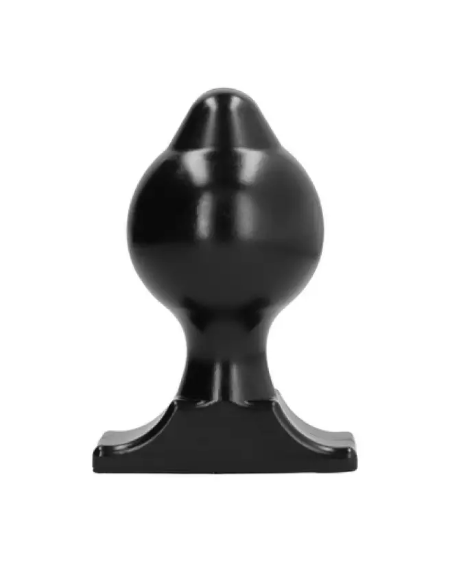 Butt Plug XXL All Black 7 pouces 17.5 cm grande taille plug anal sécurisé-1
