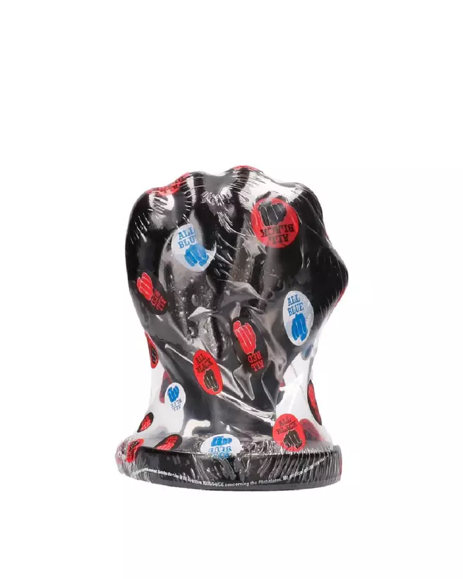 Dildo XXL All Black Fist 16.5 cm en Silicone Réaliste-3
