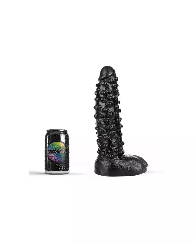 Image du dildo XXL All Black pour sensations fortes et expériences intenses-3