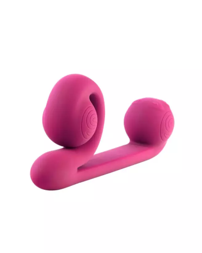 Snail Vibe Pink Flexible Rabbit Vibrator High-Quality Silicone-1