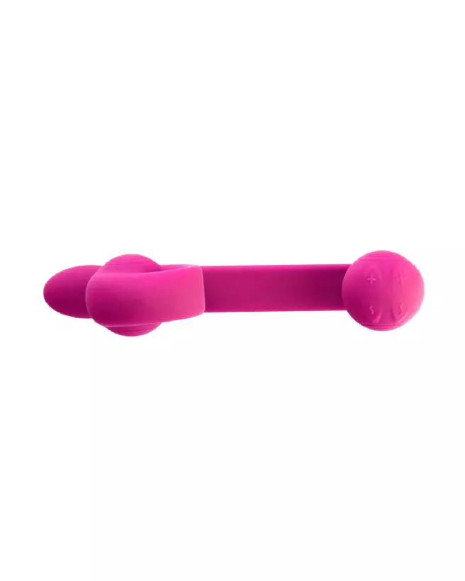 Snail Vibe Pink Flexible Rabbit Vibrator High-Quality Silicone-4