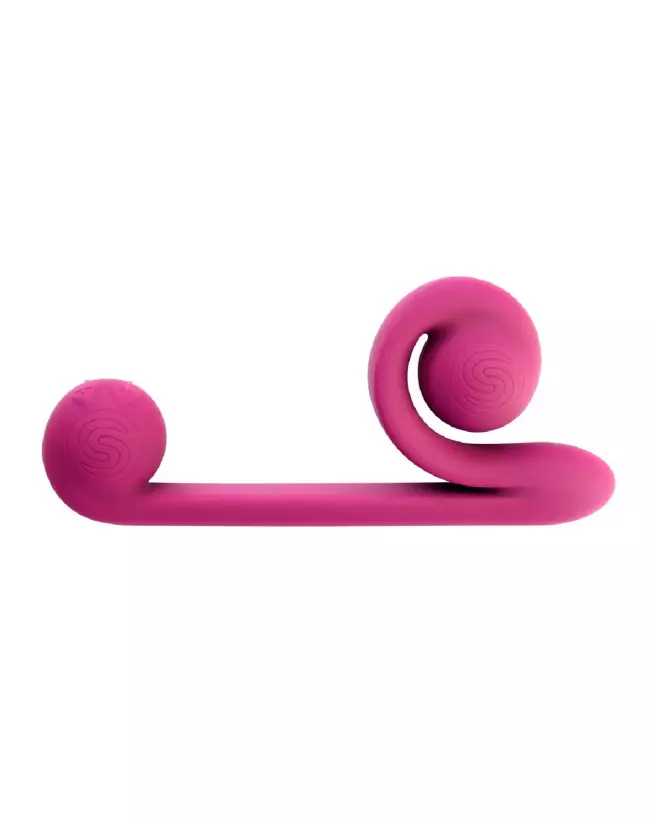 Snail Vibe Pink Flexible Rabbit Vibrator High-Quality Silicone-5