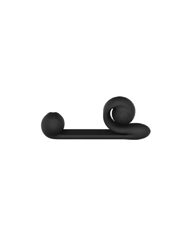 Snail Vibe Flexible Black Rabbit Vibrator Image-5