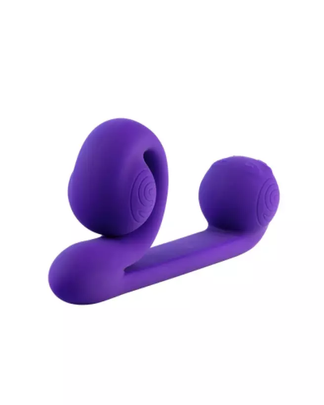 Snail Vibe Flexible Purple Rabbit Vibrator for Enhanced Personal Pleasure-1