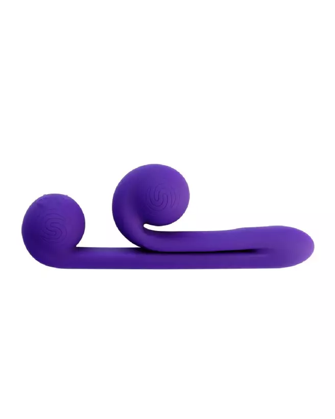Snail Vibe Flexible Purple Rabbit Vibrator for Enhanced Personal Pleasure-3