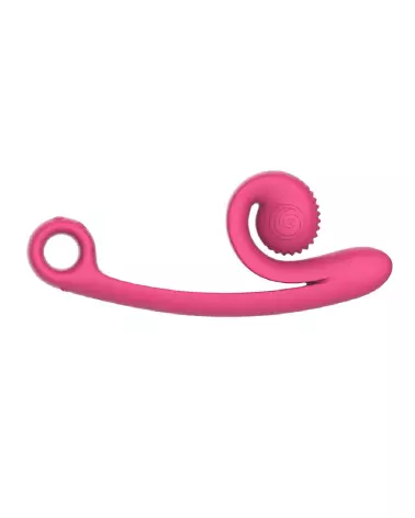 Snail Vibe Curve Vibrator Pink pour stimulation du point G et clitoris-4
