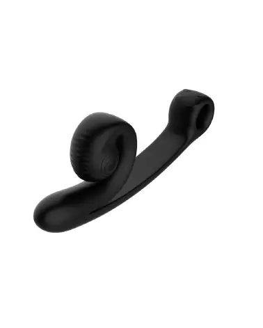 Snail Vibe Curve Vibrator Black - Rabbit luxueux et ergonomique pour plaisir intense-6