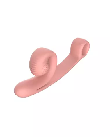 Snail Vibe Curve Vibrator Peachy Pink, stimulateur ergonomique de luxe en silicone-6