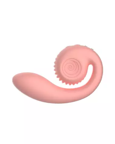 Snail Vibe Gizi Vibrator Peachy Pink haute qualité, vibrateur Rabbit ergonomique, stimulation intense-1