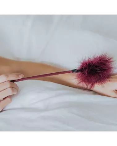 Feather Tool Purple My Own Filo pour jeux sensuels avec martinets et cravaches-2