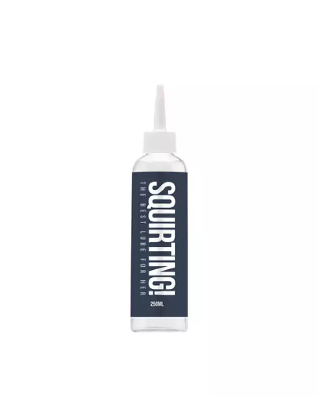 Photo du produit Squirting! Lubrifiant à base d'eau 250 ml par Pharmquests, texture lisse et hydratante-1